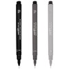 Uni Pin Fineliner Drawing Pen 0.1mm Tip Black Dark Grey