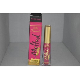 Too Faced Melted Matte Liquified Lipstick Bend & Snap .23oz New Boxed