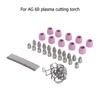 Plasma Cutter Torch Consumables Electrode Nozzle Protection Cups Bracket Rings
