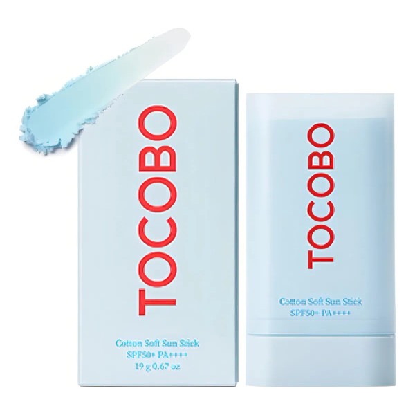 Tocobo Protector solar coreano en barra Cotton Soft Sun stick