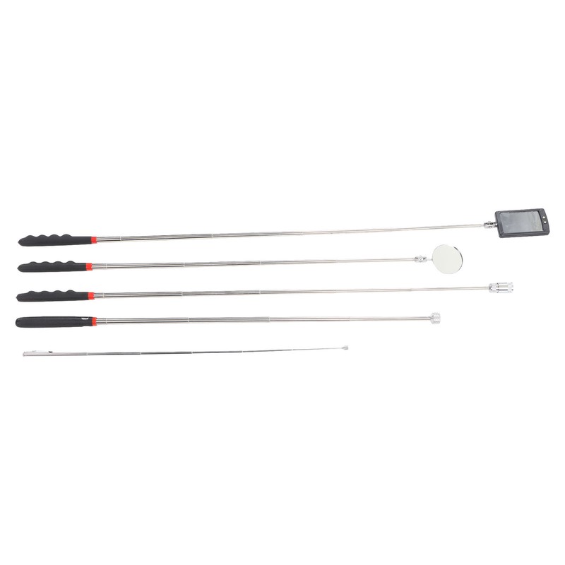 5 Pcs Magnetic Pickup Tool Set 10lb 8lb 1.5lb Pick