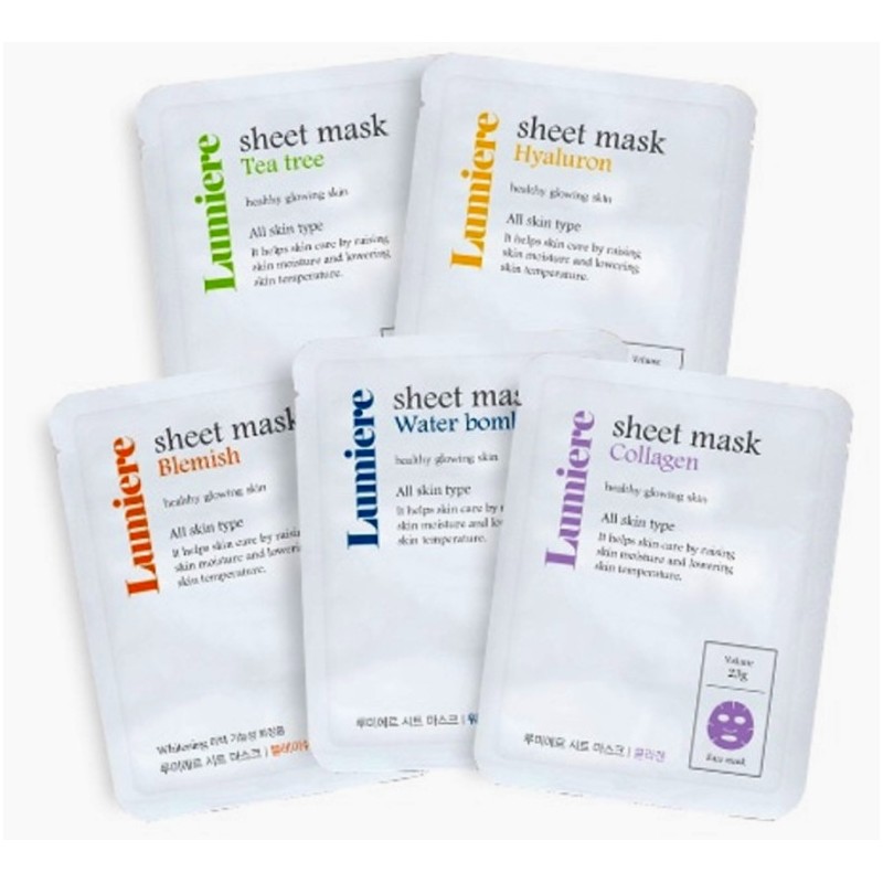 5 Lumiere mask packs + Beyond Professional Defense Shampoo Treatment