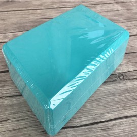 Sports Yoga Block, Yoga Cork Block, Foam Stone, Home Stretch Fitness Training Device, Colours, Durable Yoga Stone for Aerobic Exercises such as Speed Training, Endurance Training (Light Blue)