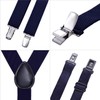 DonDon Boys' Braces Bow Tie Set Elastic and Adjustable Length
