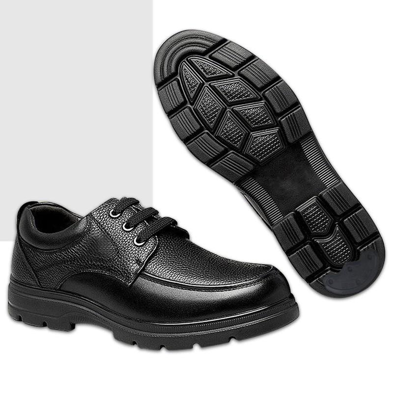 TOVOT 30PCS Heel Plates Black Heel Taps Rubber Tips Sole