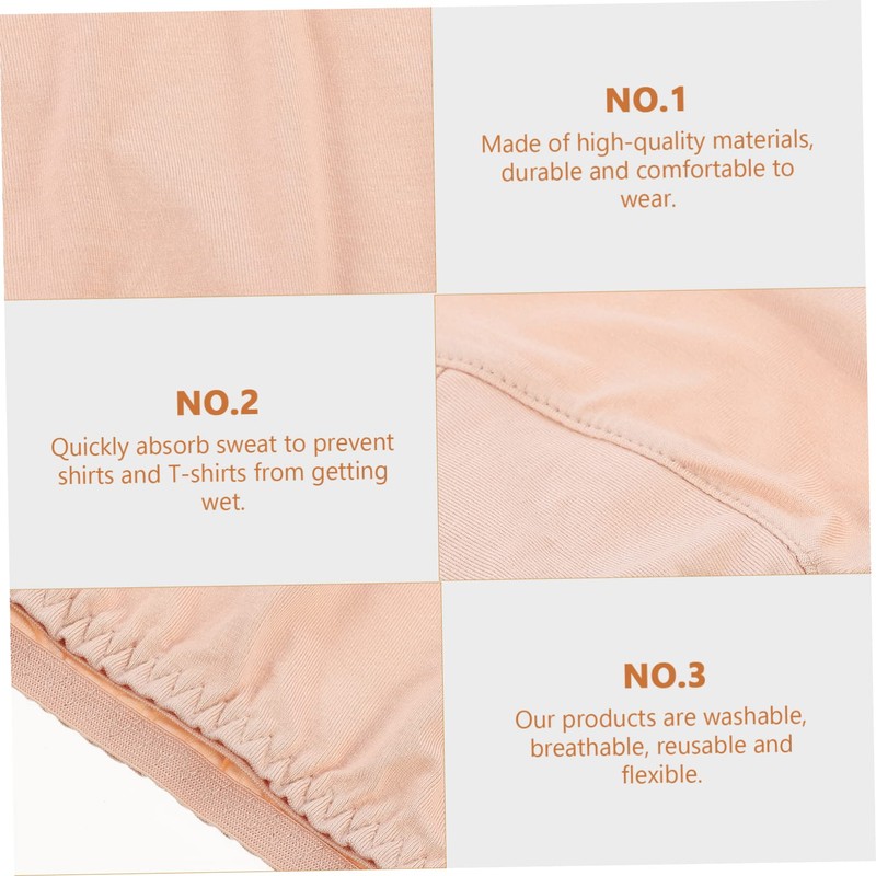 FOMIYES Men's Underarm Vest Sweat-Absorbent Vest Cotton Armpit Pads for