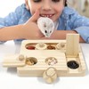 Guinea Pig Toy, 6 in 1 Hamster Wooden Toy, for