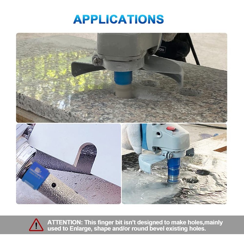 Diamond Core Drill Bit Set - 1" 2" 4" Diamond