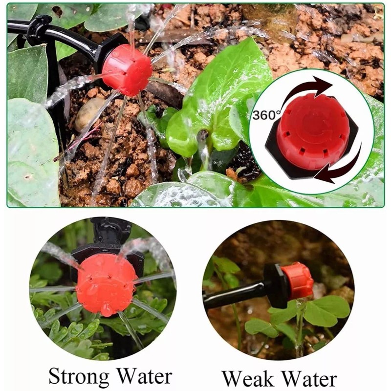 WP Sistema De Riego Por Goteo Con Temporizador Automático 30m