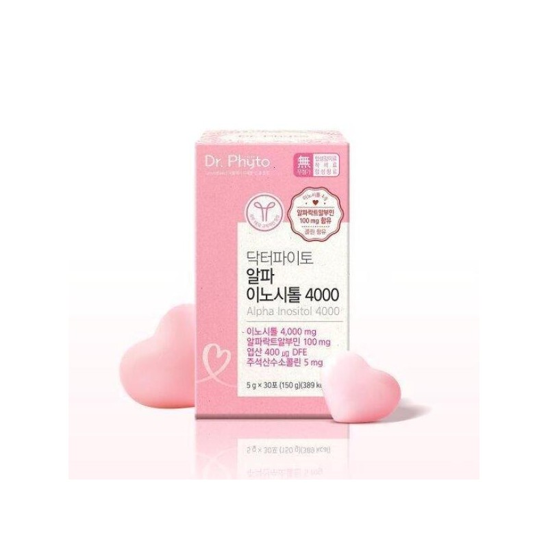 Dr.Phyto 닥터파이토 알파이노시톨 4000 3+1박스 (알파락트알부민) Dr. Phyto Alpha-Inositol 4000