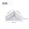 uxcell 10Pcs Angle Corner Brackets 38mm x 38mm, Cold Rolled