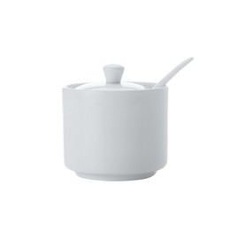 Maxwell & Williams White Basics Straight Sugar With Spoon Gift Boxed