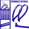 Faccito 300 Pack Plastic Truck Seals Tamper Evident Security Tag
