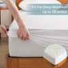 Reaks Bed Waterproof Rayon from Bamboo, Cooling Breathable Mattress Protector