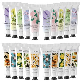 Green Canyon Spa Green Canyon Spa 20 Pack Hand Cream Valentines Day Gifts for Women Hand Lotion with Shea Butter Vitamin E for Work Mini Travel Size Moisturizer Gift Set for Women