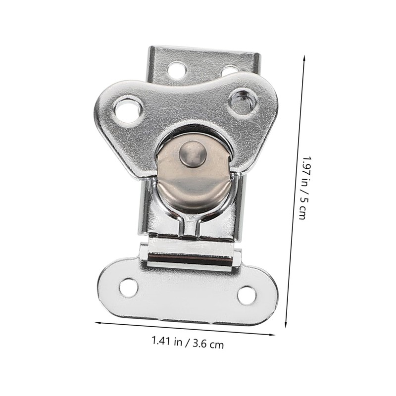 ABOOFAN 4pcs Stainless Steel Butterfly Latch Heavy Duty Toggle Latches