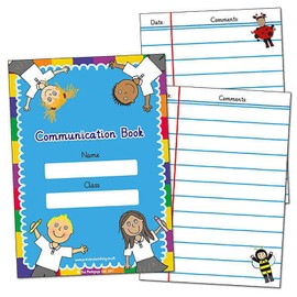 1 Pedagogs Home School Communication Book Diary Record Childrens Pupils School Log Teachers A6 Primary Teaching Services
