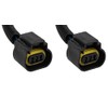 2X H13 9008 Wiring Harness Female Plug Headlight Pigtails Socket Connector 55W