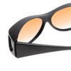 Medspex Fl011 Color Therapy Mood Glasses Black/Orange Photophobia Fluorescent Light