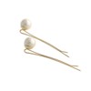 Vingtaine H-598 Single Grain Cotton Pearl Hair Pin Set of