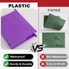Navona 5 Pack Plastic Hanging File Folders, Letter Size