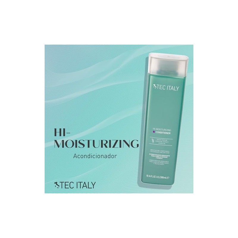 TEC ITALY Hi Moisturizing Conditioner Acondicionador Suavidad Capilar 300 g