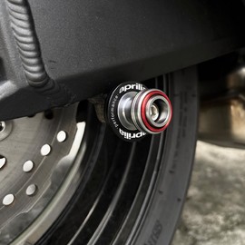 ZEXDDI Motorcycle CNC 6mm Swing Arm Coil Slider Fits Aprilia RSV4 V4 V4r RSV1000/R RS660 Tuono 660 2020 RS457 Tuareg 660 Tuareg60 Swing Coils Stand Screws