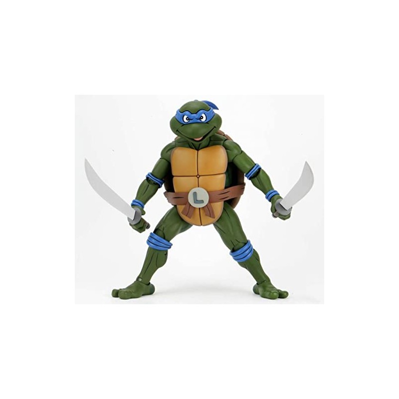 NECA TMNT Cartoon Giant Size Leonardo 1/4 Scale Action Figure