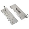 DGOL Stainless Steel Mini Portable Metal Sheet Thickness Gauge Material
