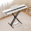 Costzon Piano Keyboard 88 Keys, Portable Full Size Semi-Weighted Electric