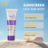 2Pcs Spf 100 Sunscreen, Broad Spectrum UV Protection for Face