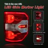 ZSBMP With Halogen Upgrade LED Harness Tail Lights Compatible with