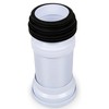 Flexible Toilet Pan Connector Universal WC Flexi Slinky Waste Soil