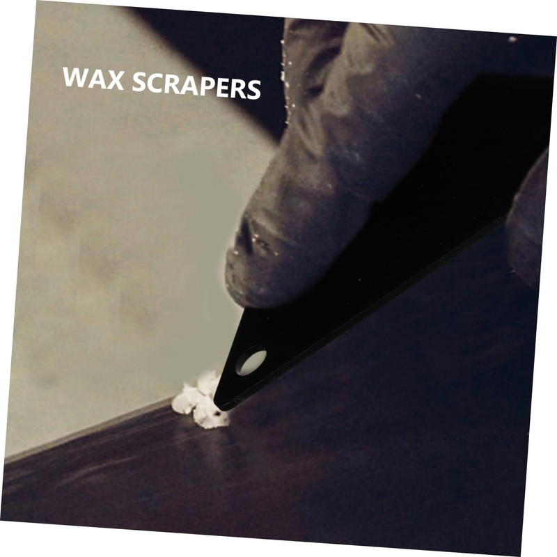 Operitacx Snowboard Waxing Accessories Acrylic Triangle Wax and Brush for