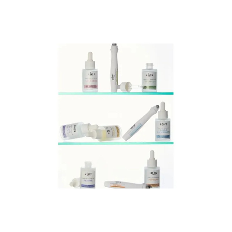 Adara Paris roll-on contorno de ojos con ceramidas, fortalece la