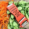2Pcs handheld Plastic Multifunction Kitchen Peeler Grater Slicer Tool,for Vegetable,