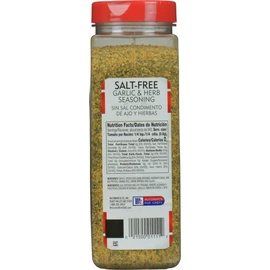 Lawry's Garlic & Herb Seasoning, 20 oz - One 20 Ounce Container of Garlic and Herb Seasoning Blend of Garlic, Rosemary, Basil, and Citrus Perfect for Seafood, Beef, and Poultry