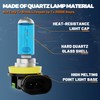 LECCIBUB Fog Light Bulbs Fit For Chevy Impala 2006-2013, H11