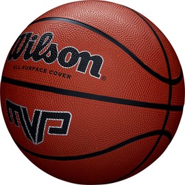Wilson Unisex- Adult MVP Basketball., orange, 7