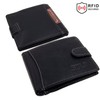 ekavale Wallet 5503, black, ID pocket