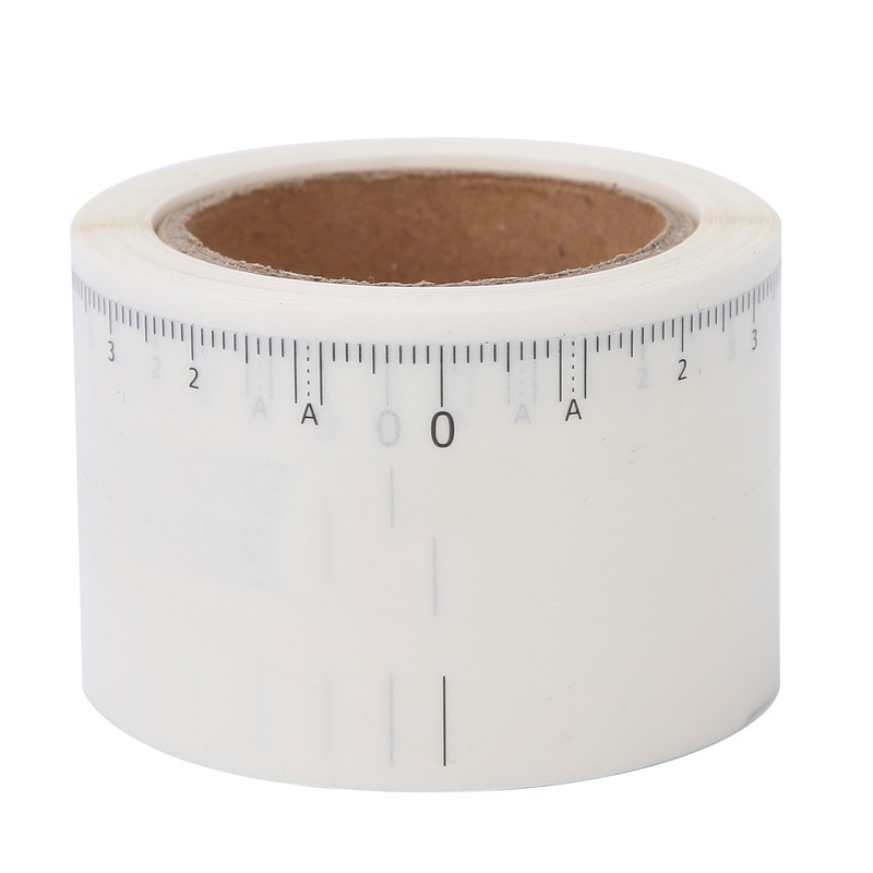 50pcs/roll Microblading Eyebrow Ruler Disposable Eyebrow Tattoo Shaping Ruler Tool3#