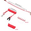Outboard Engine Stop Switch Boat Kill Switch Lanyard Set with