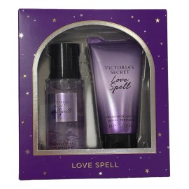 Set Victoria Secret Love Spell Crema Y Body Locion 75ml