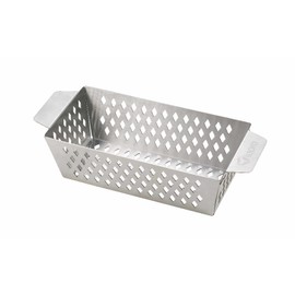 tepro Grill Accessories Grill Basket Tall M Stainless Steel Base is Perforated