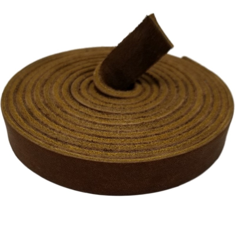 Tiras de cuero, Marrón medio, 1