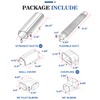 LyPrem 17Ft Mini Split Line Set Cover 5" PVC Line