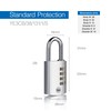 Yale - YE3CB/38/131/1/S Standardsicherheit 38 mm Aluminium -Kombination Vorhängeschlos