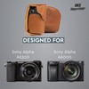 MegaGear "Ever Ready" Protective Leather Camera Case, Bag for Sony