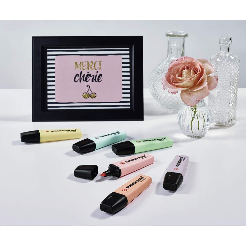 STABILO Highlighter BOSS ORIGINAL Pastel - Pack of 48-6 x