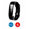 GMOT LETSCOM ID115PLUSHR BLKSmart Watch Wrstbnd Fitness Trckr Blood Prssur